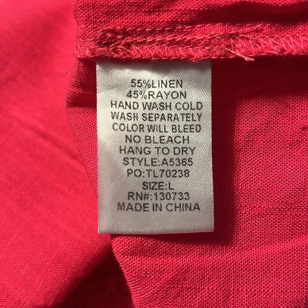 Hot pink Umgee women’s dress.size Large - Picture 8 of 8